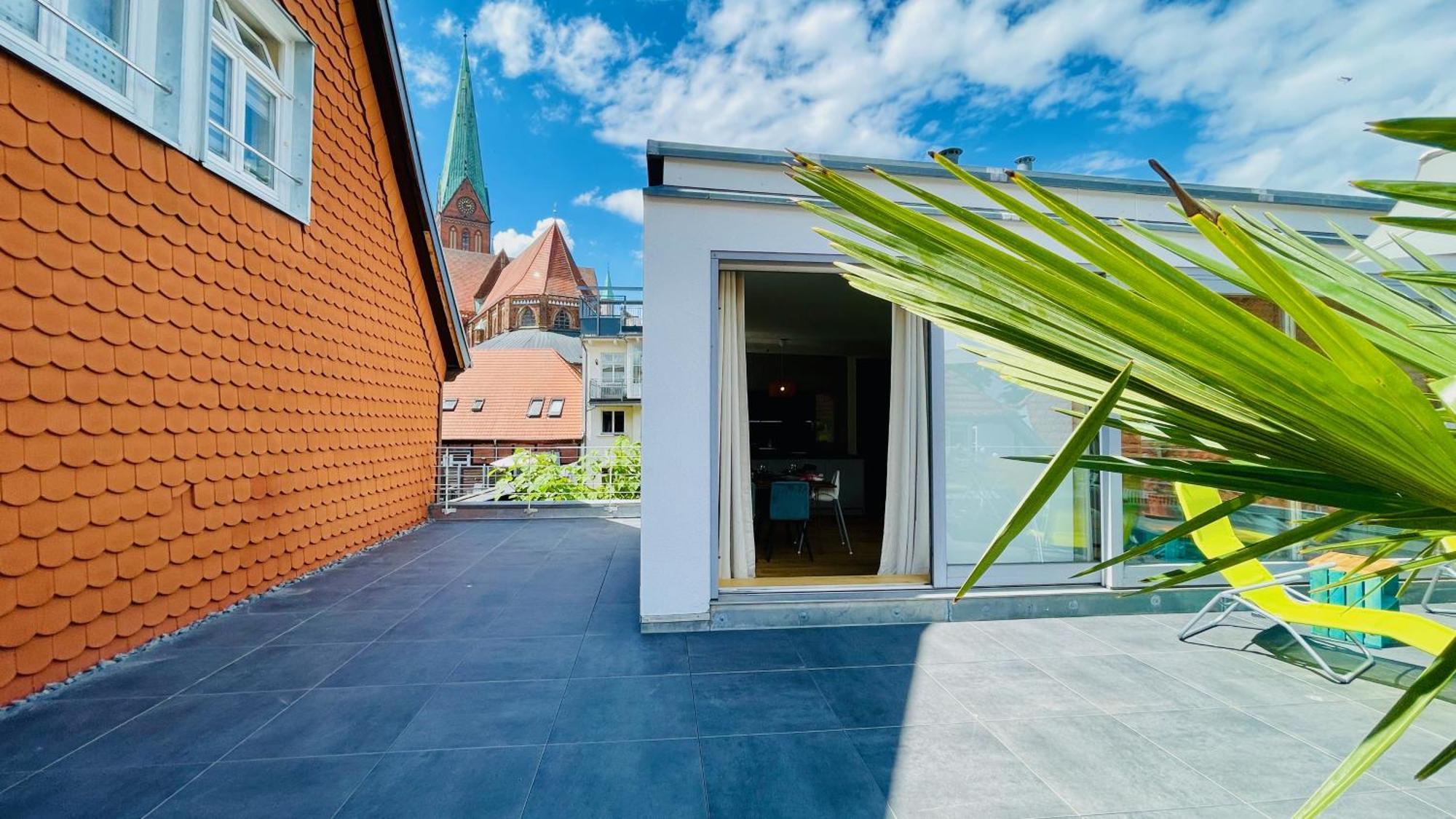 Apartment Domschloss, 95qm, Luxus, Top-lage, Dachterasse, Familien Schwerin (Mecklenburg-Vorpommern)